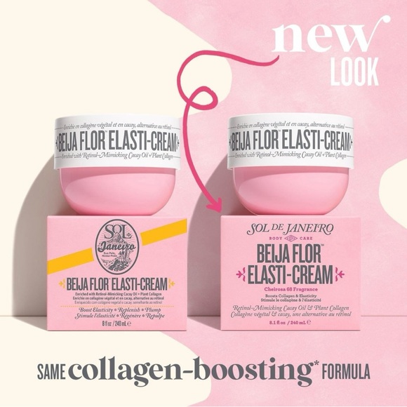 SOL DE JANEIRO - BEIJA FLOR ELASTI-CREAM BODY CREAM W/ VEGAN COLLAGEN CACAY OIL - Picture 3 of 8